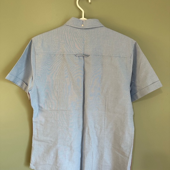 Large Short Sleeve Dress Shirt - Slim fit - Picture 2 of 4